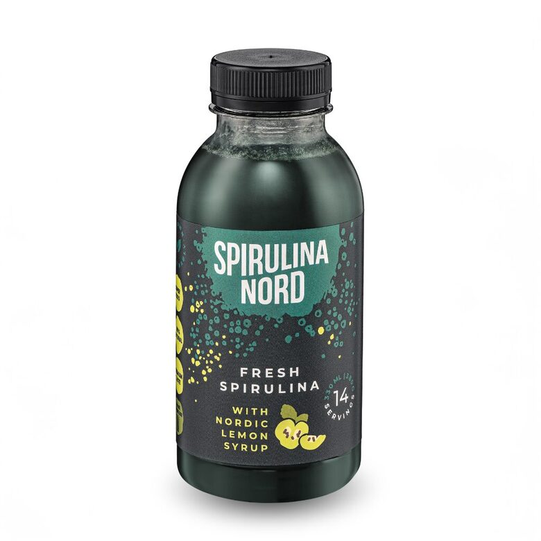 SpirulinaNord® svaiga spirulīna cidoniju sīrupā